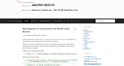Desktop Screenshot of php-geek.fr