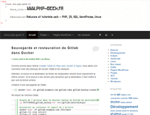 Tablet Screenshot of php-geek.fr